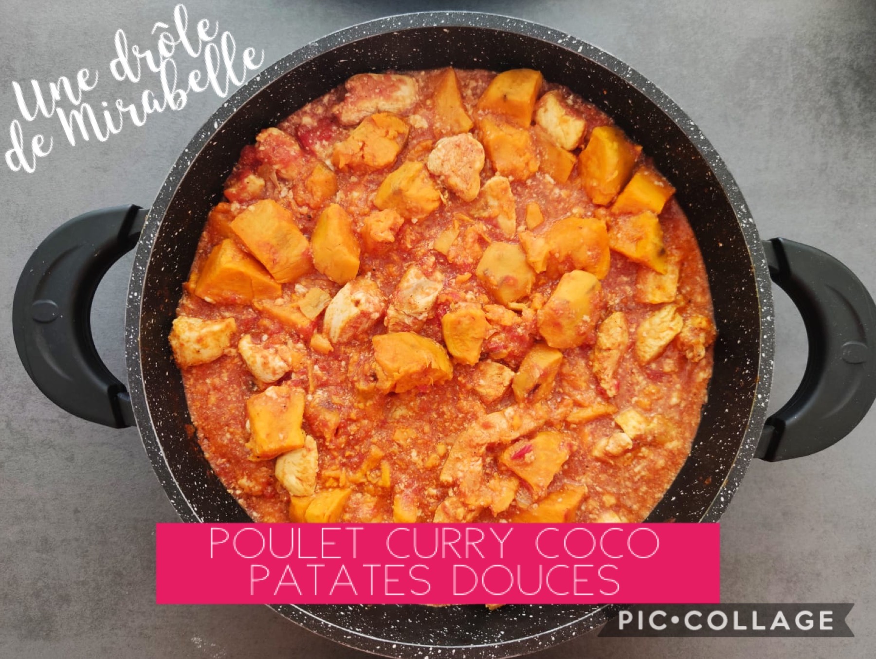 Recette Poulet Patate Douce Lait De Coco